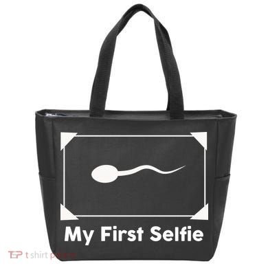 My First Selfie Funny Parody Bag