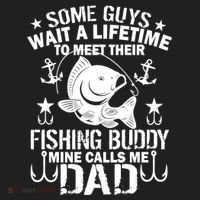 My Fishing Buddy Calls Me Dad Beanie thumb 2