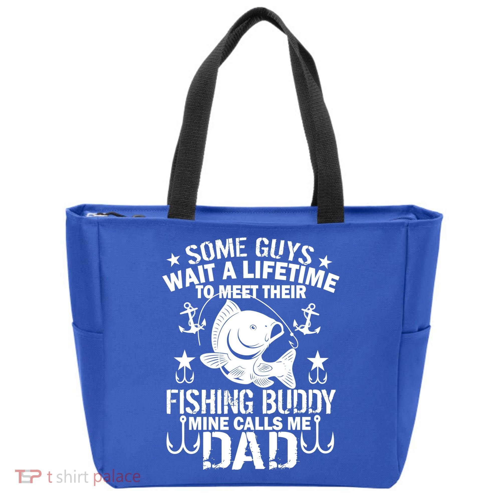 My Fishing Buddy Calls Me Dad Tote Bag