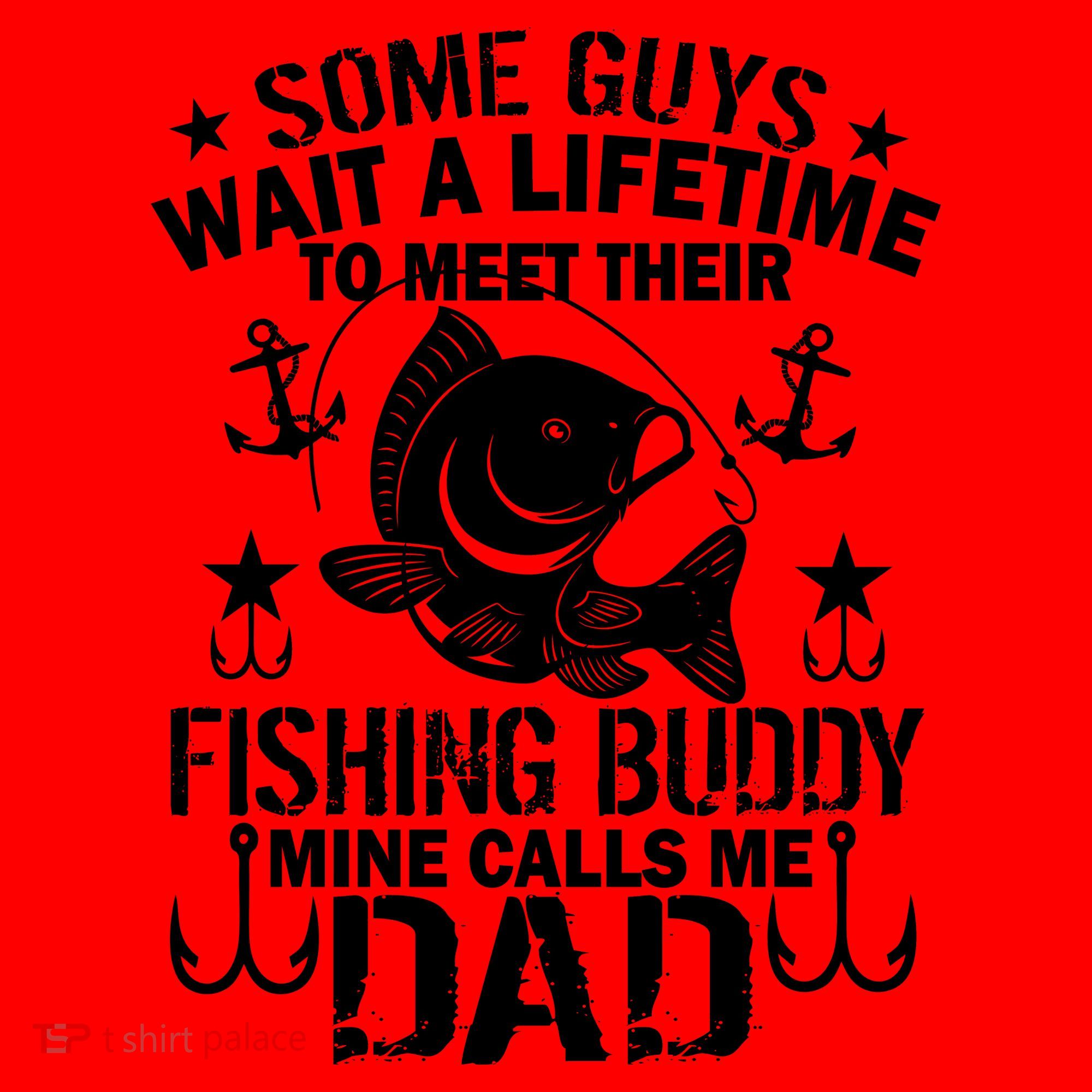 My Fishing Buddy Calls Me Dad Santa Hat