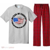 My Flag My Country Your Approval Is Not Required Pajama Set thumb 0
