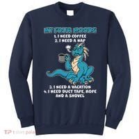My Four Moods Cranky Coffee Dragon Sweatshirt thumb 0
