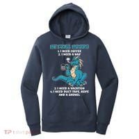 My Four Moods Cranky Coffee Dragon Women's Hoodie thumb 0