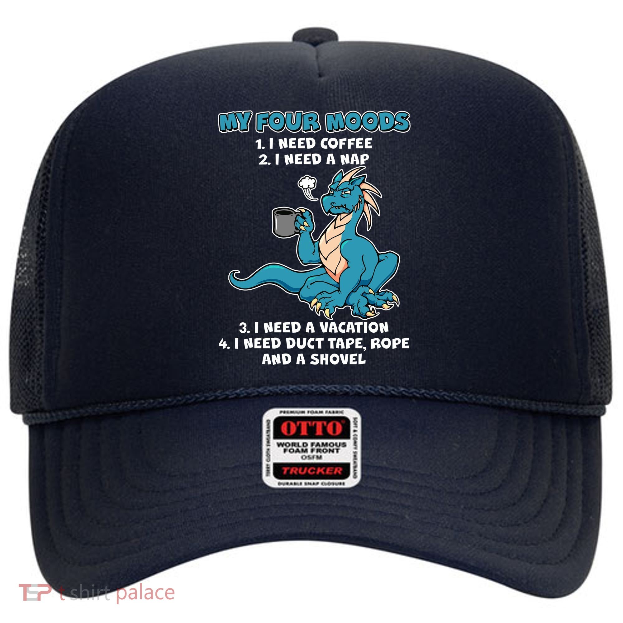 My Four Moods Cranky Coffee Dragon Hat
