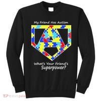 My Friend Has Autism What's Your Friend's Superpower? Sweatshirt thumb 0