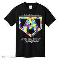 My Friend Has Autism What's Your Friend's Superpower? Kids T-Shirt thumb 0