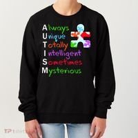 My Gift Is Autism: Always Unique Totally Intelligent Sometime Mysterious Puzzle Women's Sweatshirt thumb 0