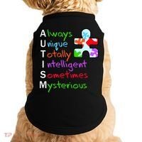 My Gift Is Autism: Always Unique Totally Intelligent Sometime Mysterious Puzzle Doggie Tank thumb 0