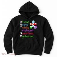 My Gift Is Autism: Always Unique Totally Intelligent Sometime Mysterious Puzzle Hoodie thumb 0