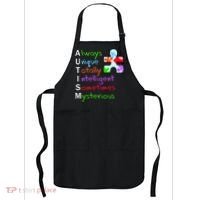 My Gift Is Autism: Always Unique Totally Intelligent Sometime Mysterious Puzzle Apron thumb 0