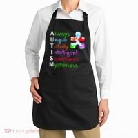 My Gift Is Autism: Always Unique Totally Intelligent Sometime Mysterious Puzzle Apron thumb 2