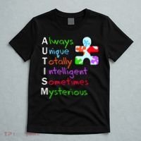 My Gift Is Autism: Always Unique Totally Intelligent Sometime Mysterious Puzzle T-Shirt thumb 5