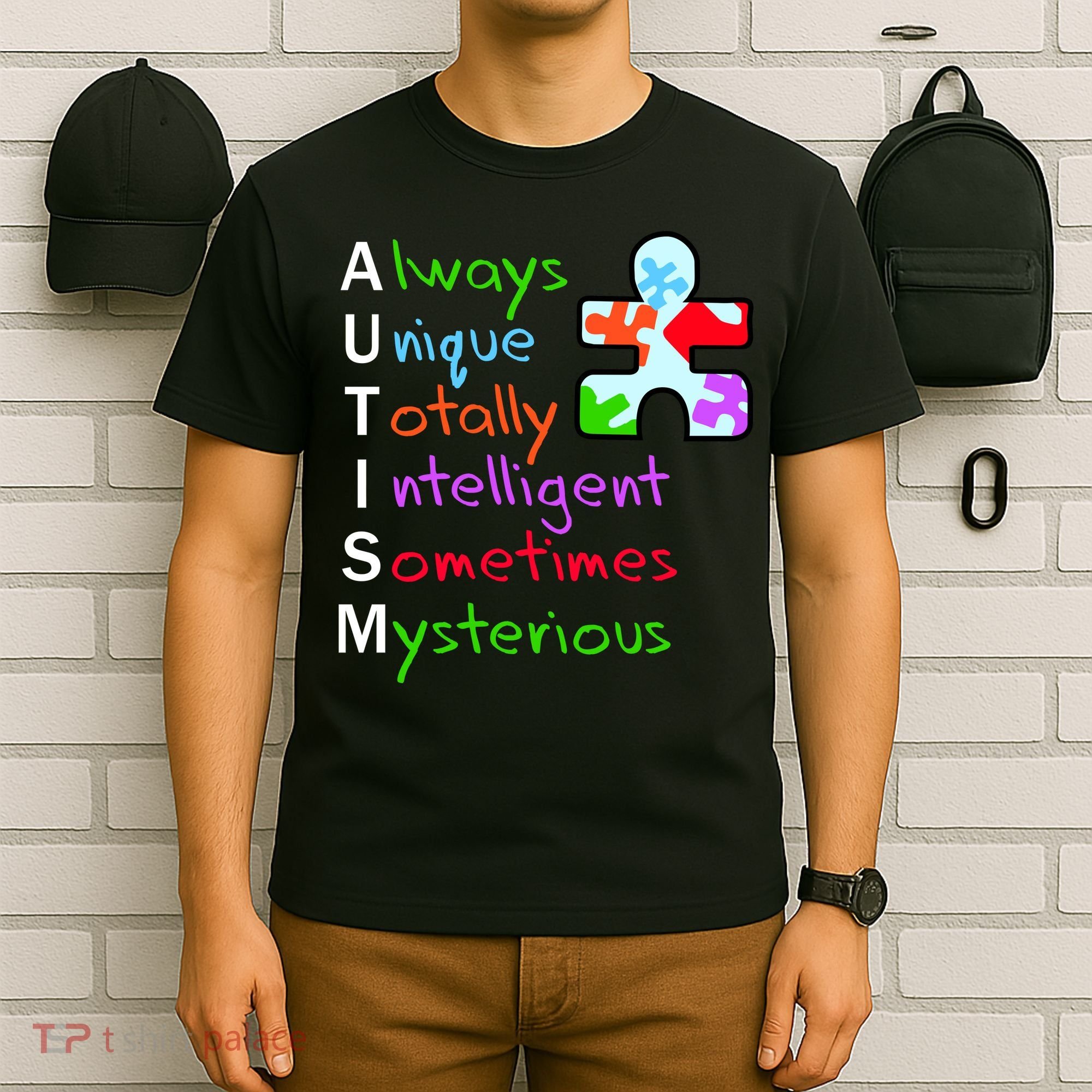 My Gift Is Autism: Always Unique Totally Intelligent Sometime Mysterious Puzzle T-Shirt