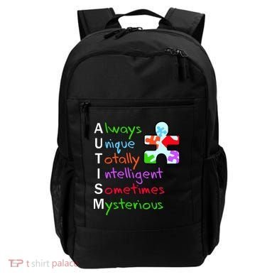 My Gift Is Autism: Always Unique Totally Intelligent Sometime Mysterious Puzzle Backpack