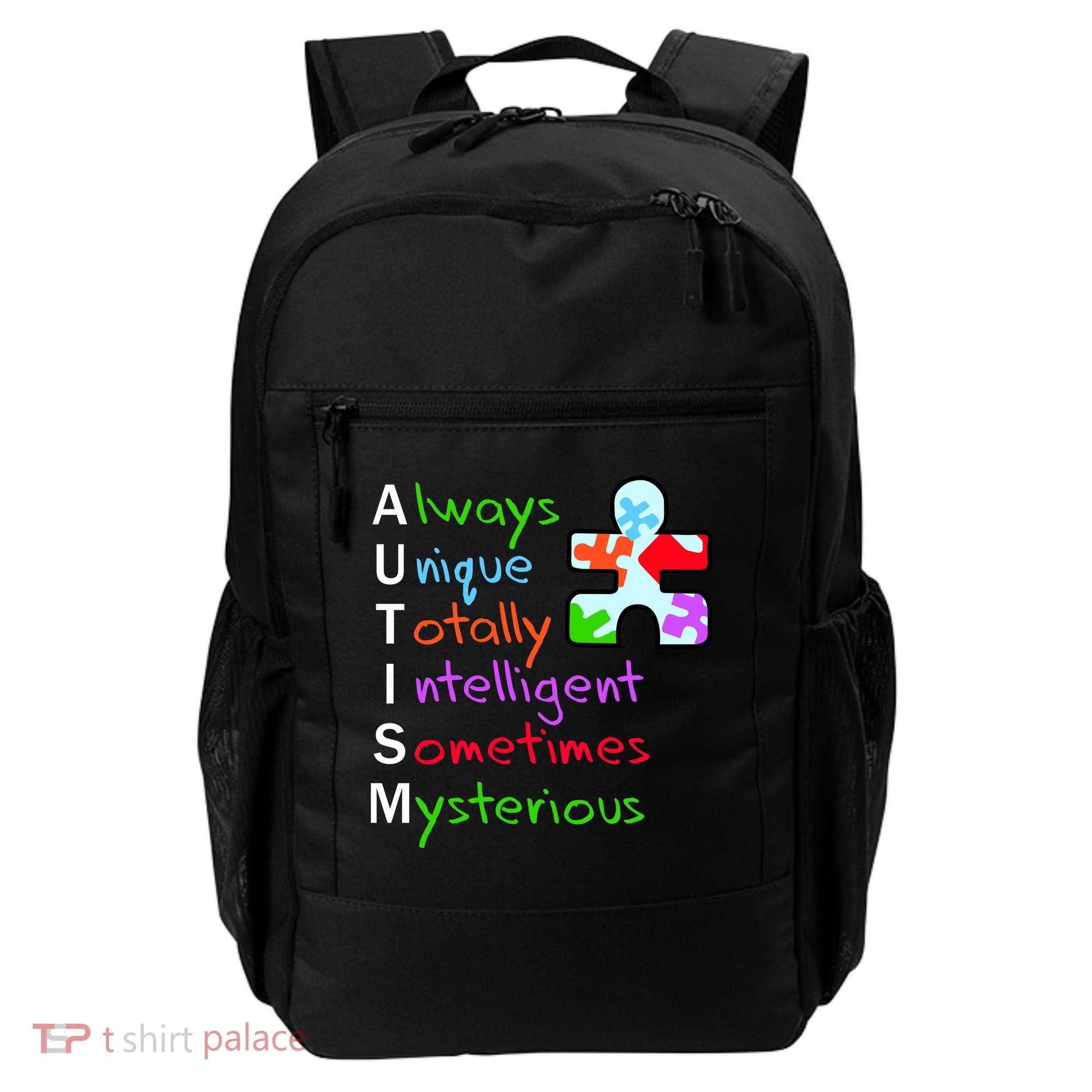 My Gift Is Autism: Always Unique Totally Intelligent Sometime Mysterious Puzzle Backpack