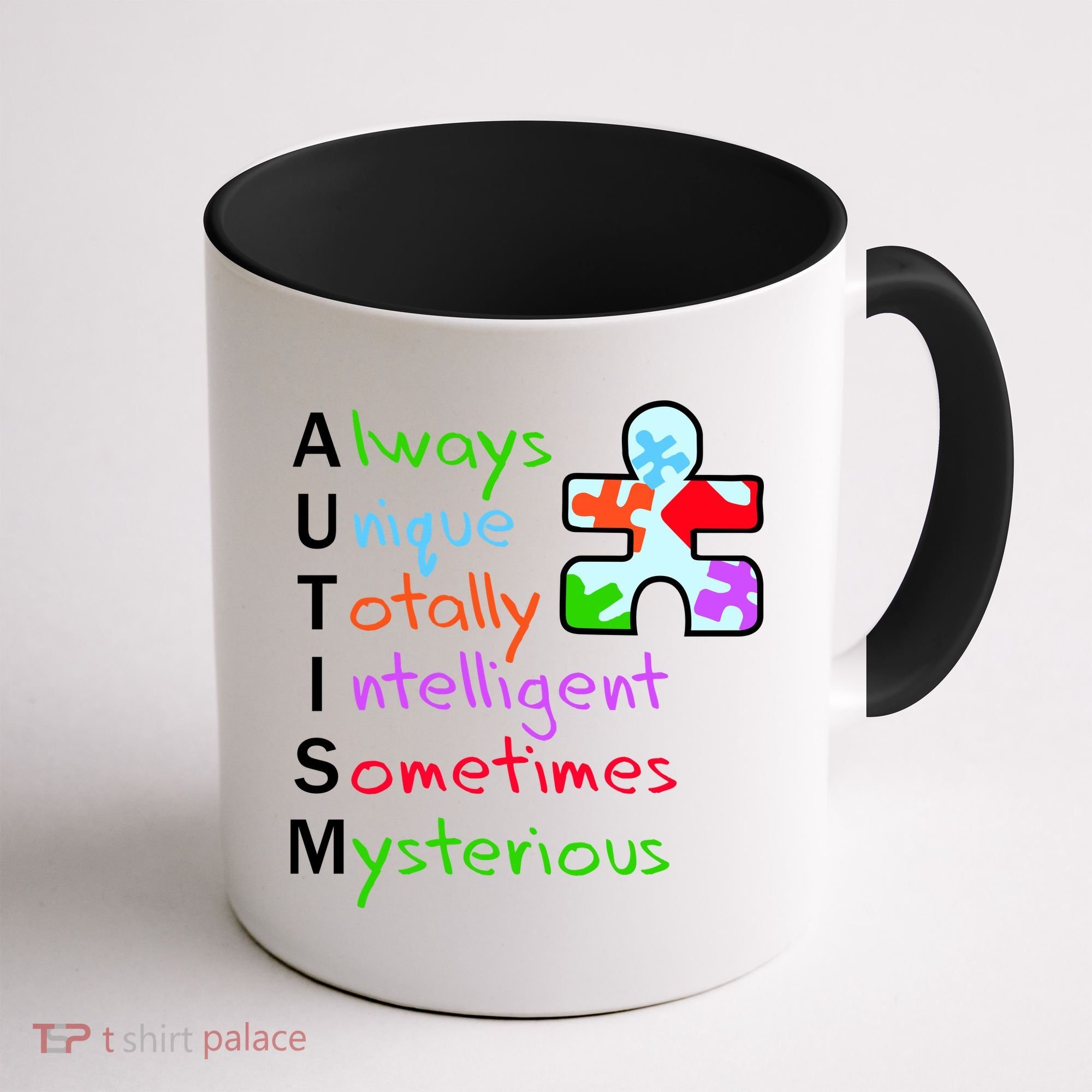 My Gift Is Autism: Always Unique Totally Intelligent Sometime Mysterious Puzzle Coffee Mug