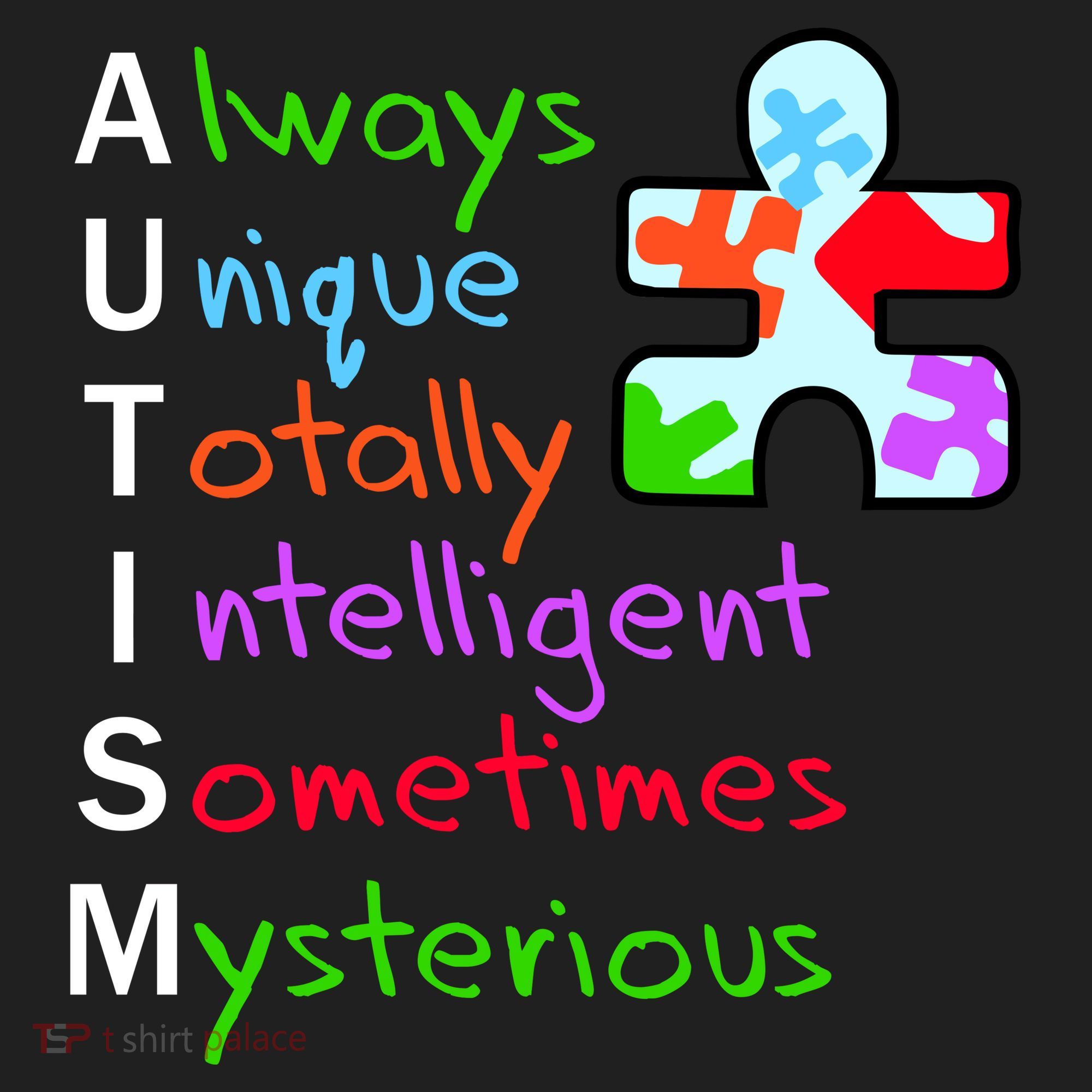 My Gift Is Autism: Always Unique Totally Intelligent Sometime Mysterious Puzzle Beanie