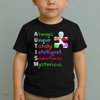 My Gift Is Autism: Always Unique Totally Intelligent Sometime Mysterious Puzzle Toddler T-Shirt thumb 2
