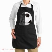 My Goal Is To Deny Yours Apron thumb 2