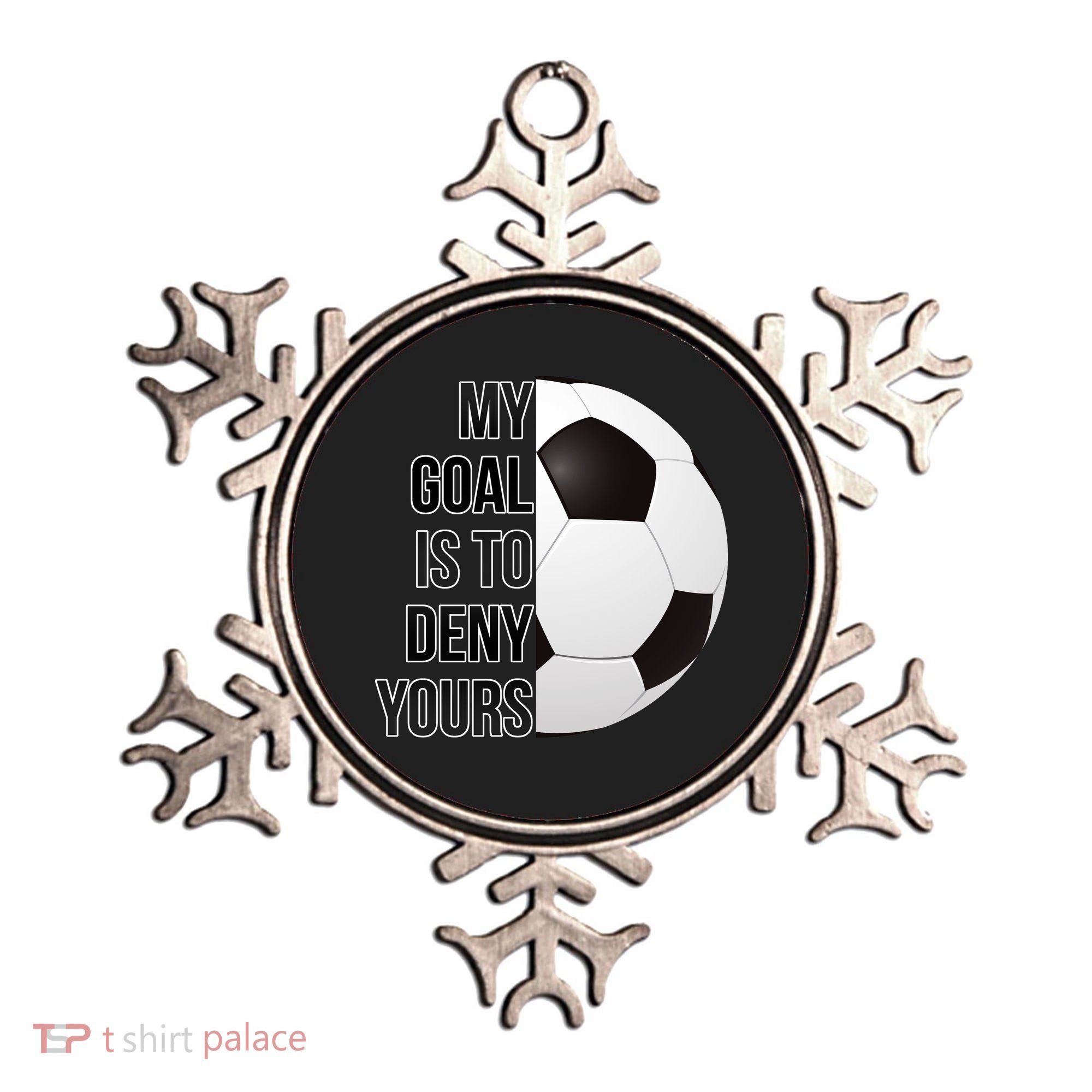 My Goal Is To Deny Yours Ornament