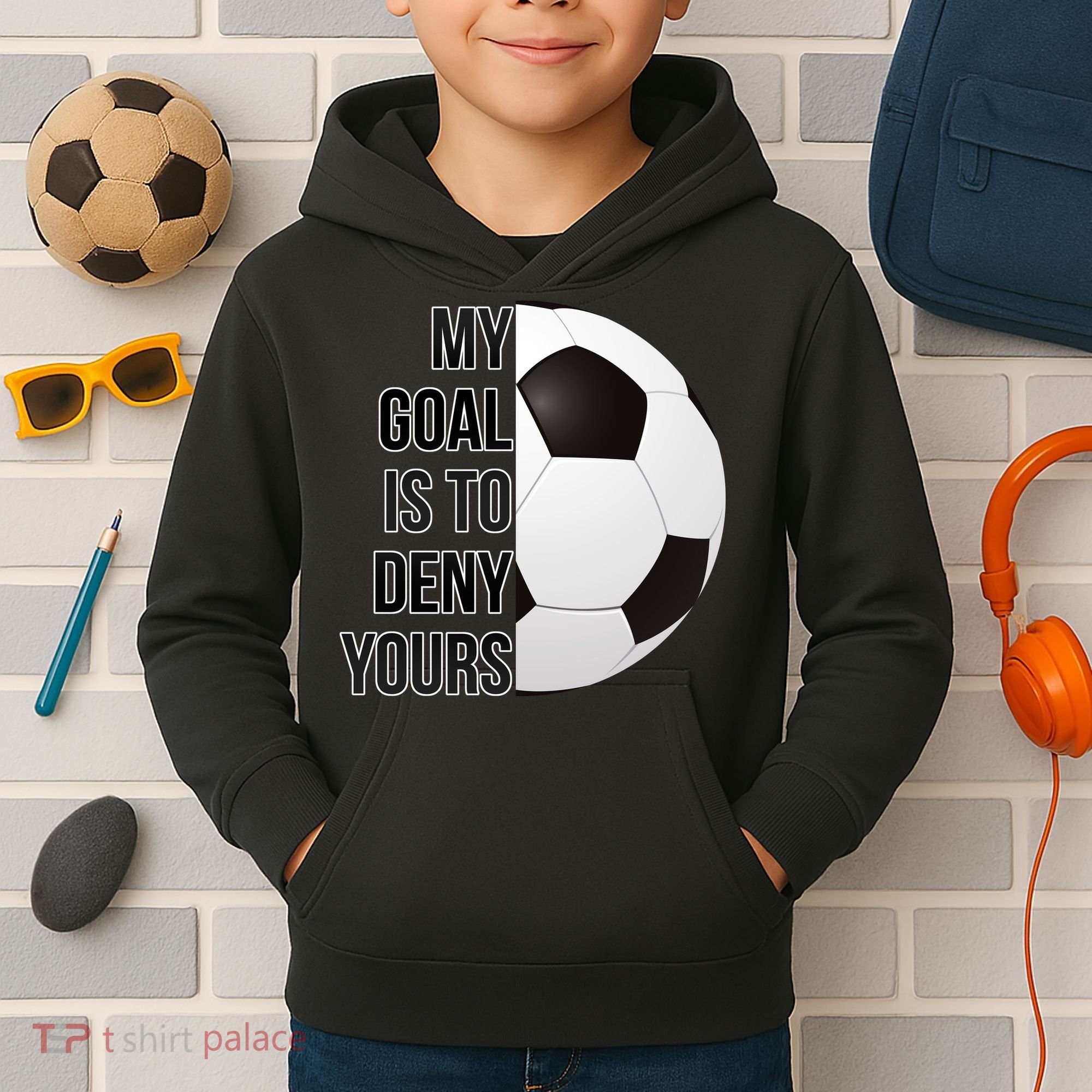 My Goal Is To Deny Yours Kids Hoodie