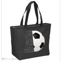 My Goal Is To Deny Yours Tote Bag thumb 2