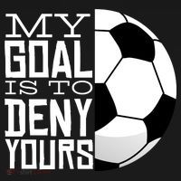 My Goal Is To Deny Yours Funny Soccer Pajama Set thumb 2