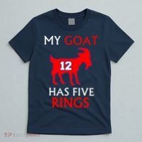 My Goat #12 Has Five Rings New England Football Champs T-Shirt thumb 5