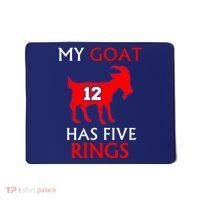 My Goat #12 Has Five Rings New England Football Champs Mousepad thumb 0