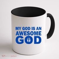 My God Is An Awesome God Coffee Mug thumb 1
