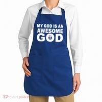 My God Is An Awesome God Apron thumb 2