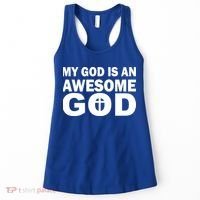 My God Is An Awesome God Women's Tank Top thumb 0