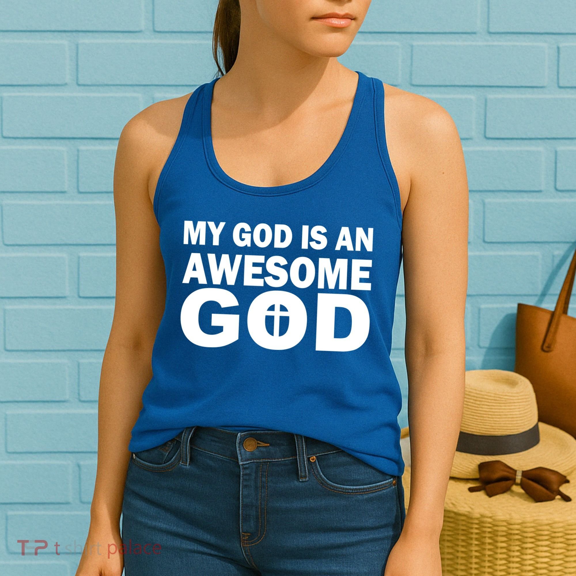 My God Is An Awesome God Women's Tank Top