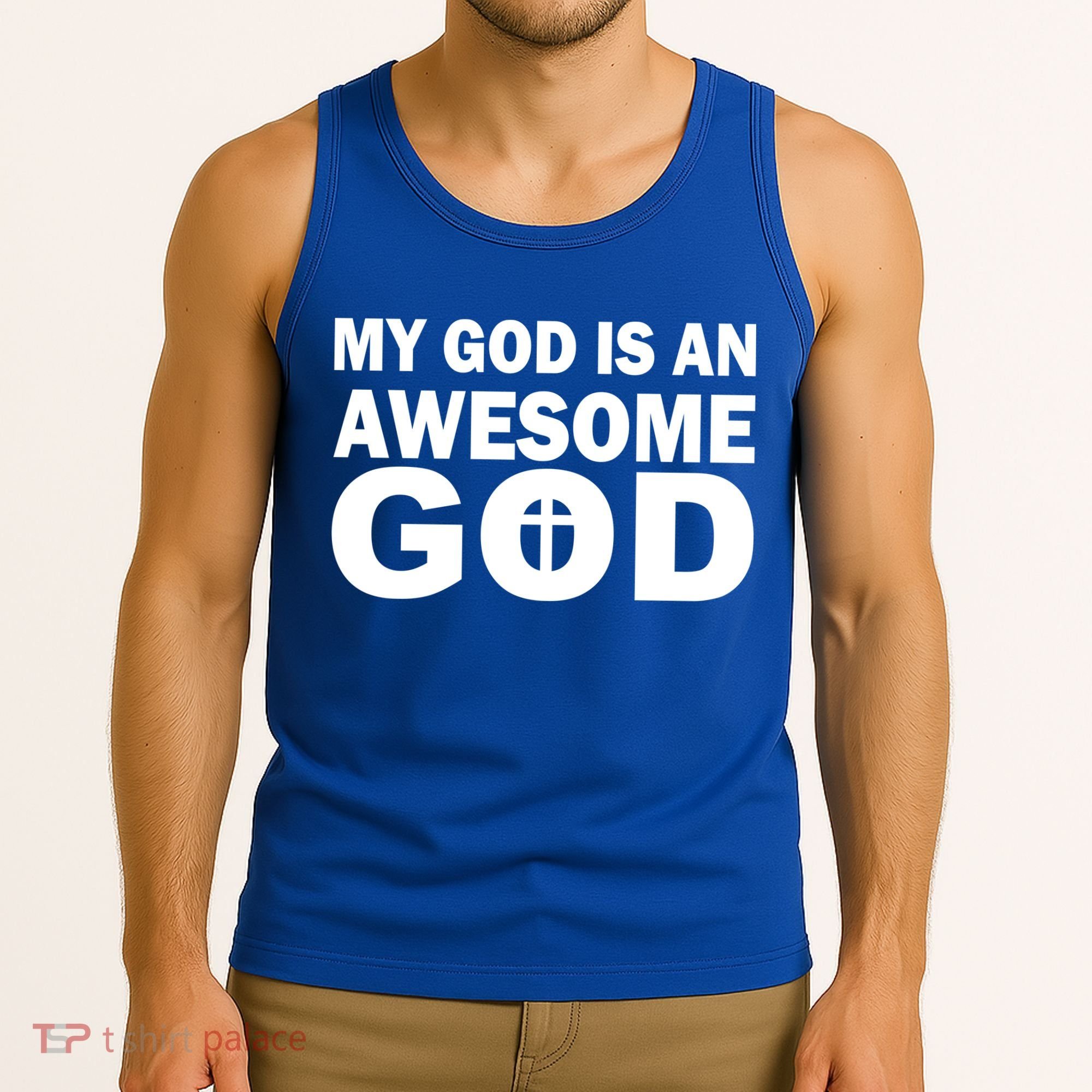 My God Is An Awesome God Tank Top