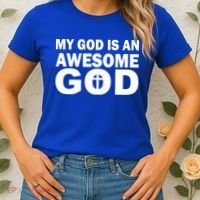 My God Is An Awesome God Women's T-Shirt thumb 2