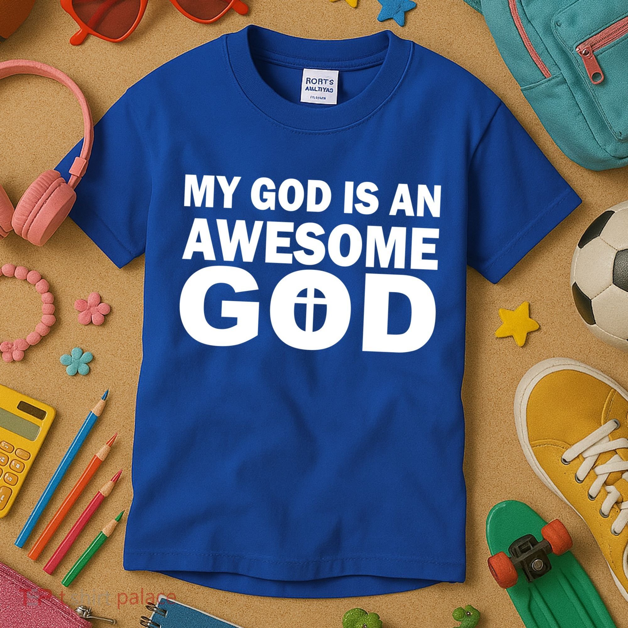 My God Is An Awesome God Kids T-Shirt