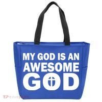 My God Is An Awesome God Tote Bag thumb 0