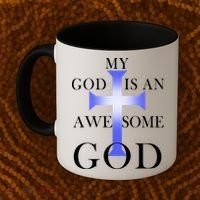 My God Is An Awesome God Jesus Coffee Mug thumb 2