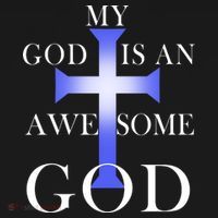 My God Is An Awesome God Jesus Pajama Set thumb 2