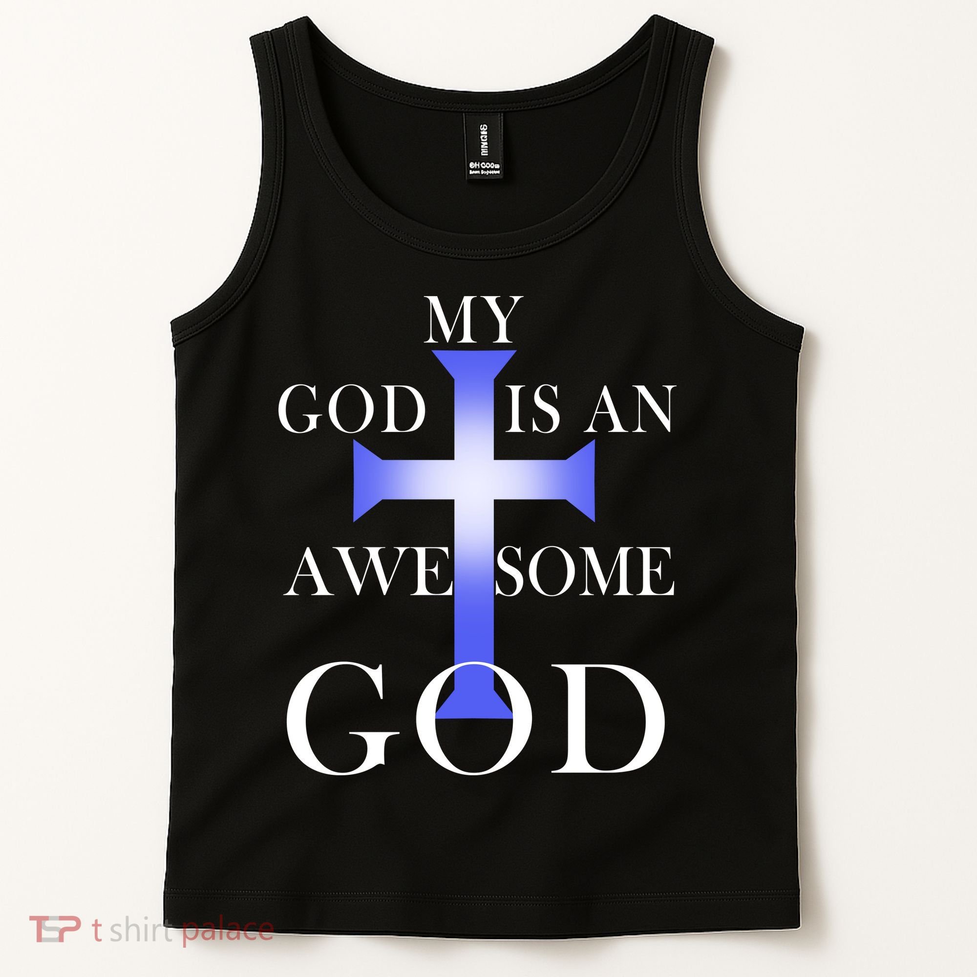My God Is An Awesome God Jesus Tank Top