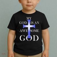 My God Is An Awesome God Jesus Toddler T-Shirt thumb 2