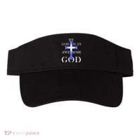 My God Is An Awesome God Jesus Visor thumb 0