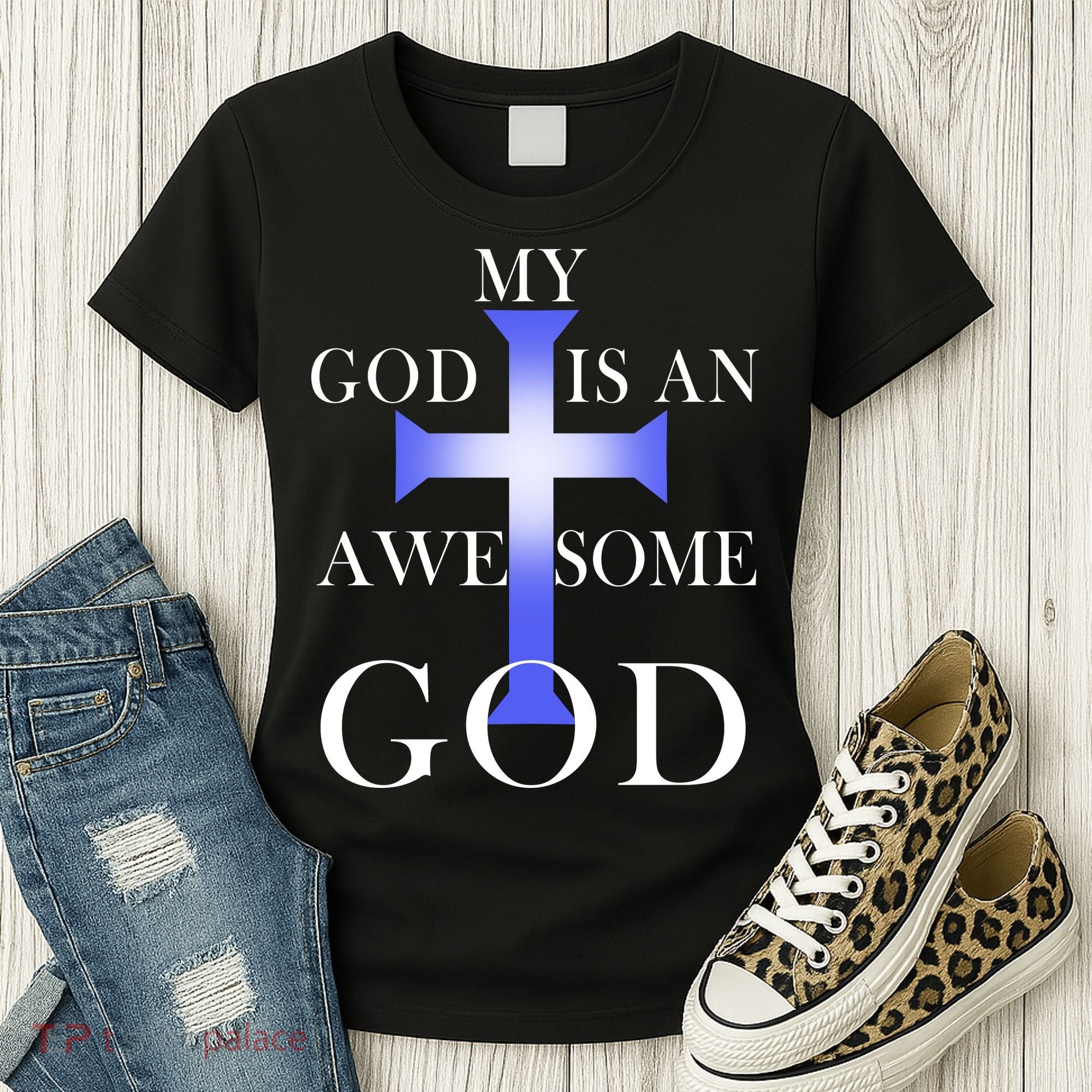 My God Is An Awesome God Jesus Women's T-Shirt
