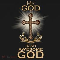 My God Is An Awesome God Vintage Cross T-Shirt thumb 7