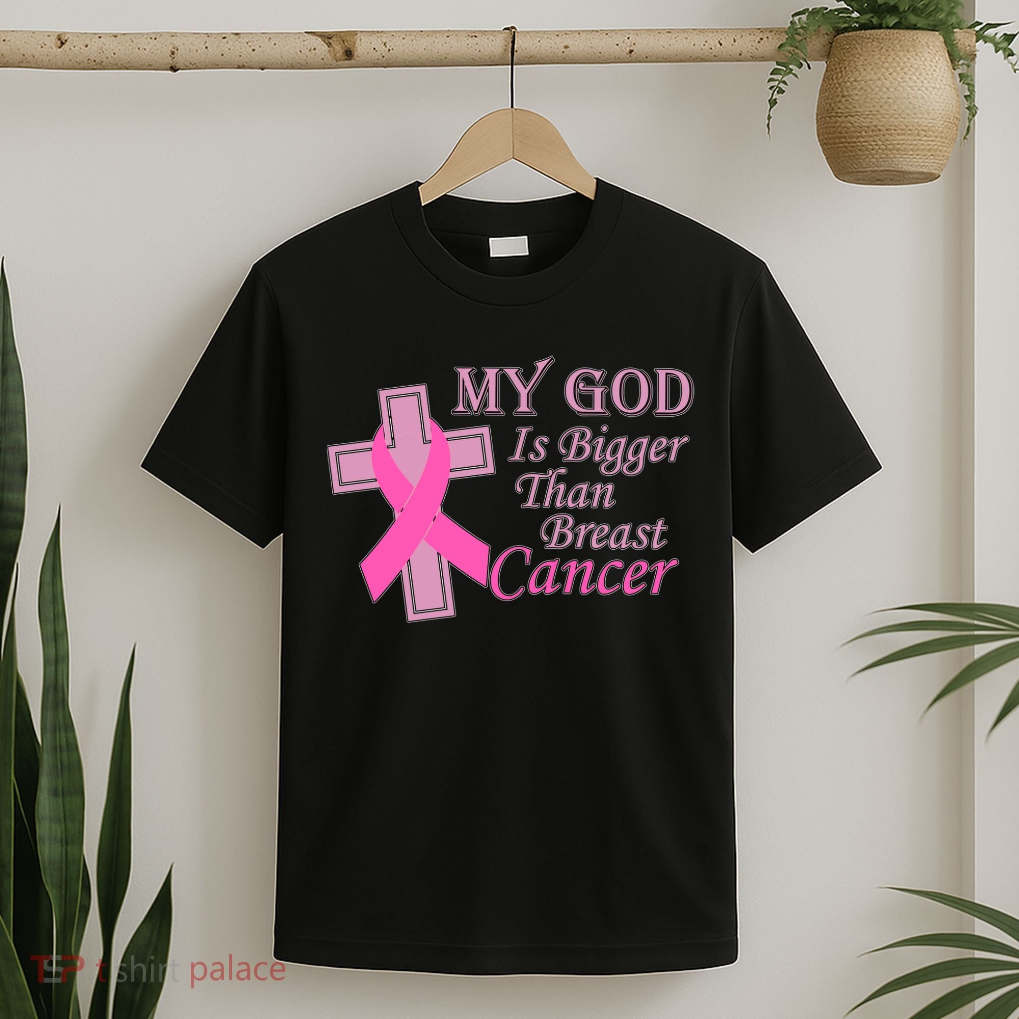 My God Is Bigger Than Breast Cancer T-Shirt