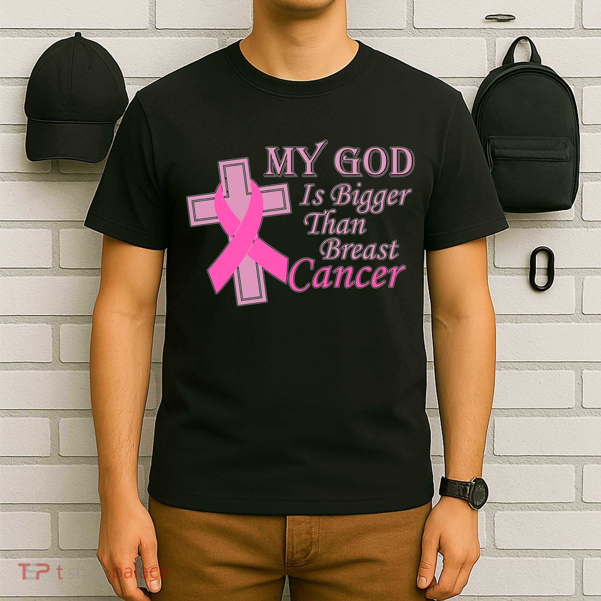 My God Is Bigger Than Breast Cancer T-Shirt