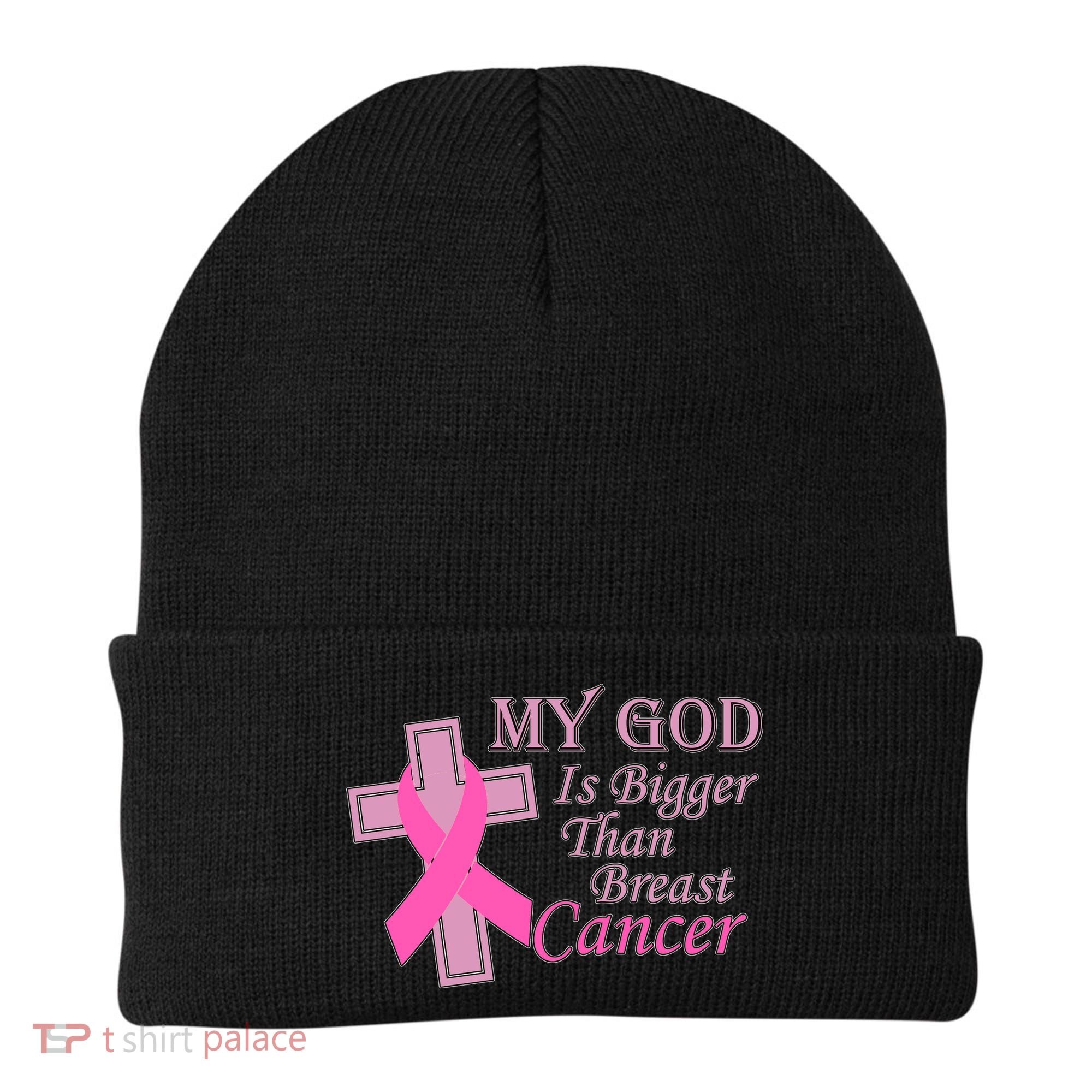 My God Is Bigger Than Breast Cancer Beanie