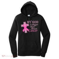 My God Is Bigger Than Breast Cancer Women's Hoodie thumb 0