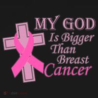 My God Is Bigger Than Breast Cancer Women's Hoodie thumb 2