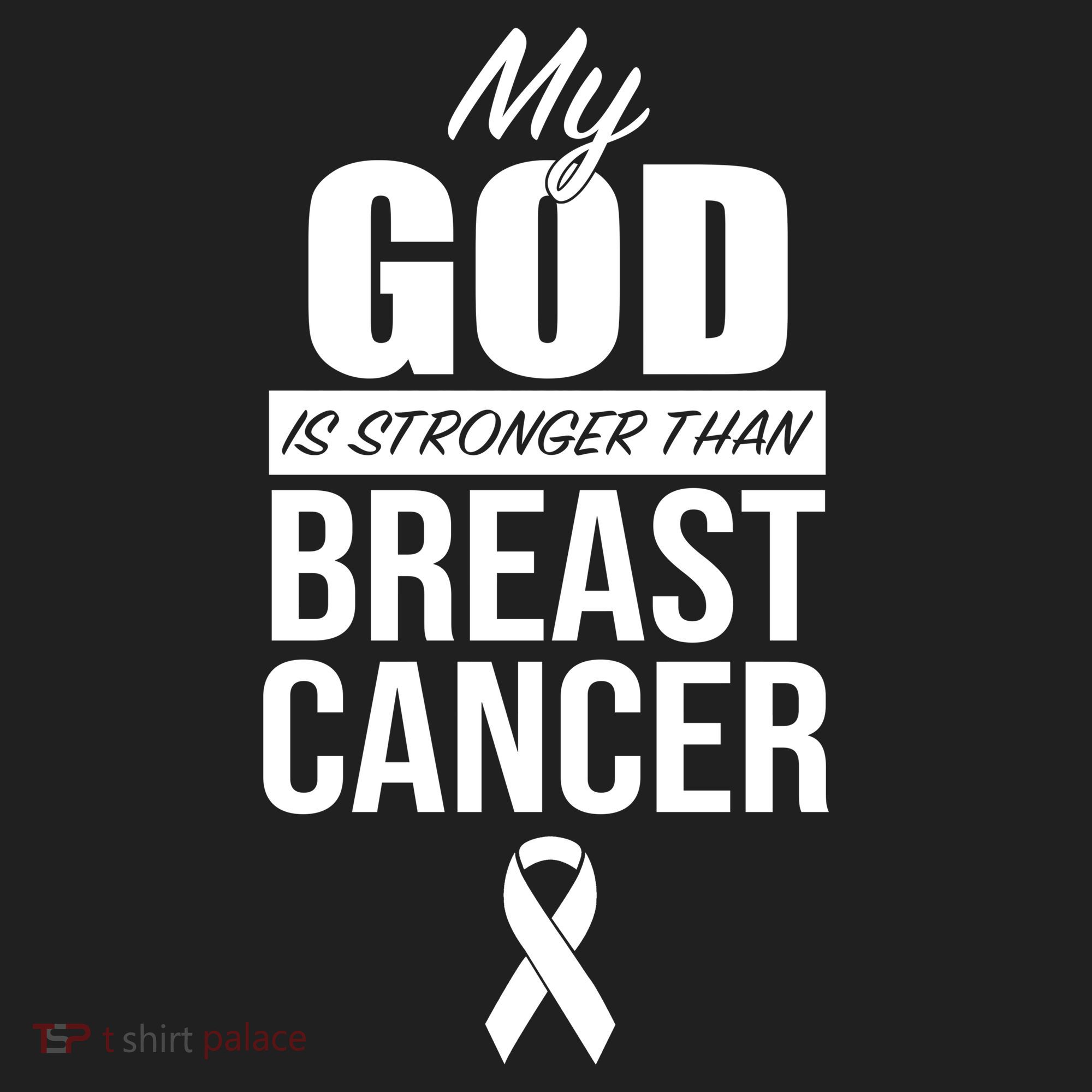 My God Is Stronger Than Breast Cancer Women's Sweatshirt